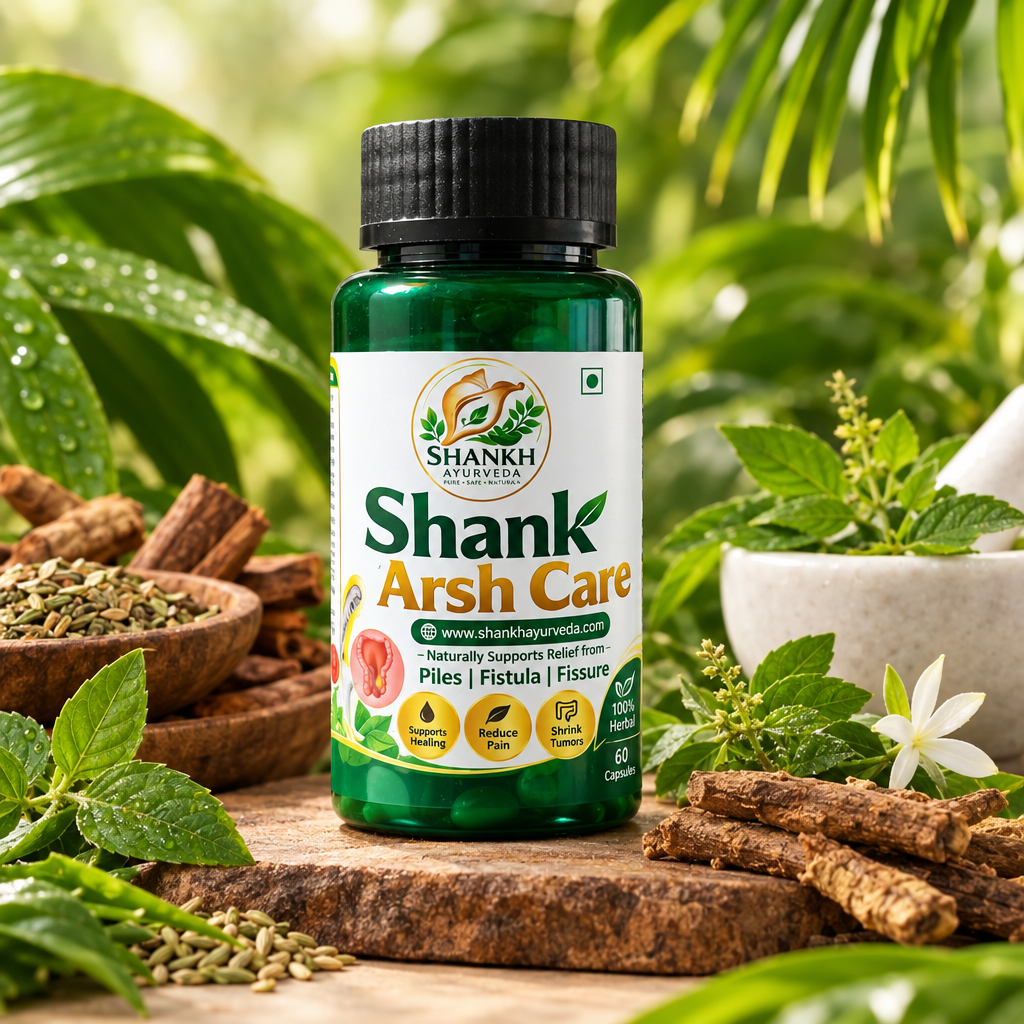 Shank Arsh Care bottle - front view